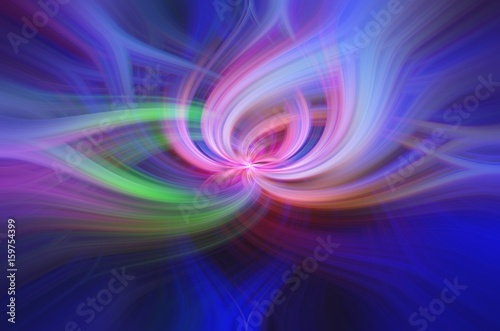 фотографія Digital abstract twirl background