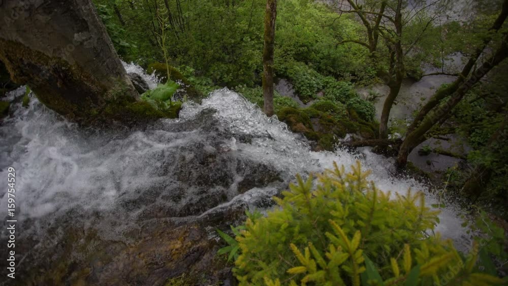 timelapse of the natural wonder of Plitvice lakes national park, croatia timelapse of the natural wonder of Plitvice lakes national park, croatia
