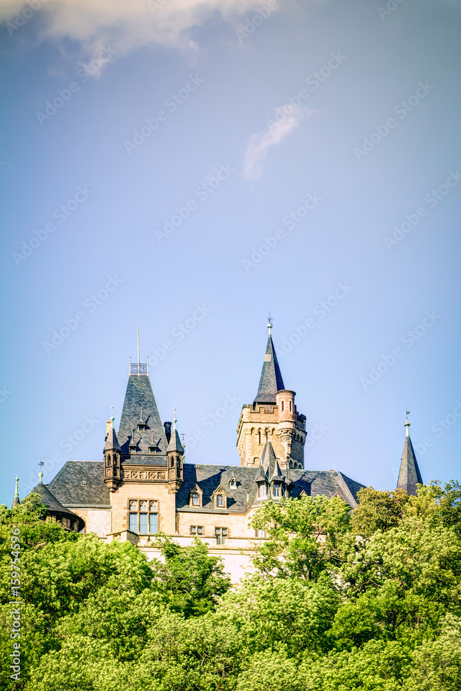 Schloss Wernigerode im Harz, Sachsen-Anhalt