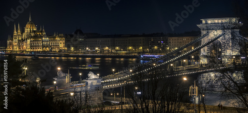 Long exposure picture from Budapest