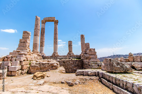 The Temple of Hercules in Amman, Jordan