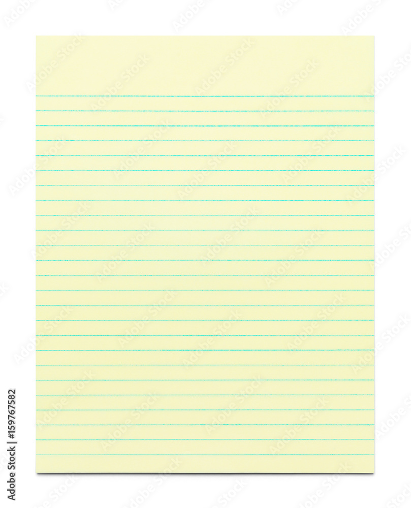 Paper Yellow Line Paper Yellow Line