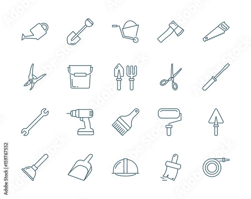 Tools vector icons