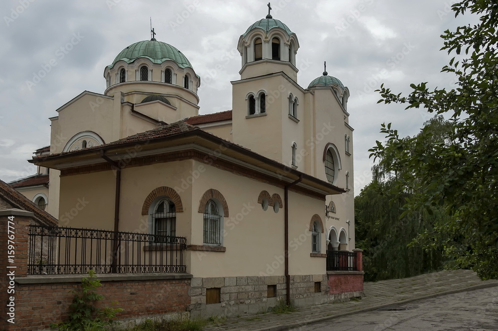Fragment from church  Sant Nikolai Mirakliiski Chudotvorez in Vidin town, Bulgaria