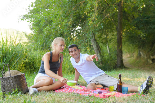 couple on the picnic © auremar