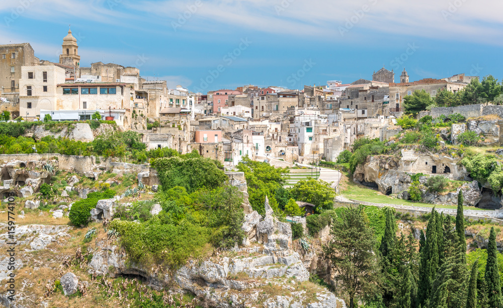 Scenic sight in Gravina in Puglia, province of Bari, Apulia, southern Italy.