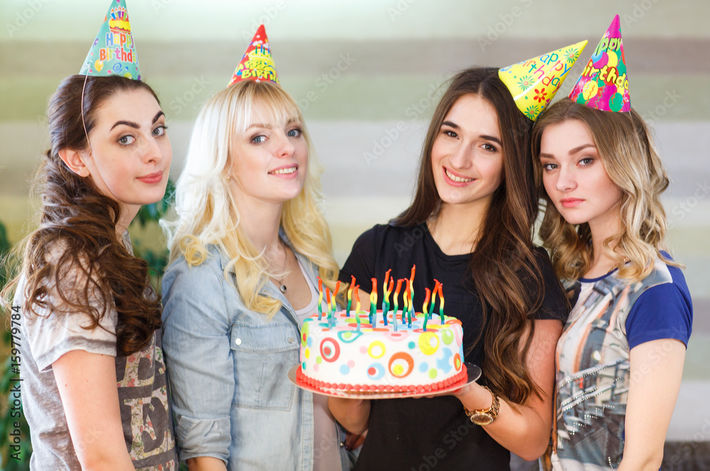 Woman Posing with Birthday Cake · Free Stock Photo