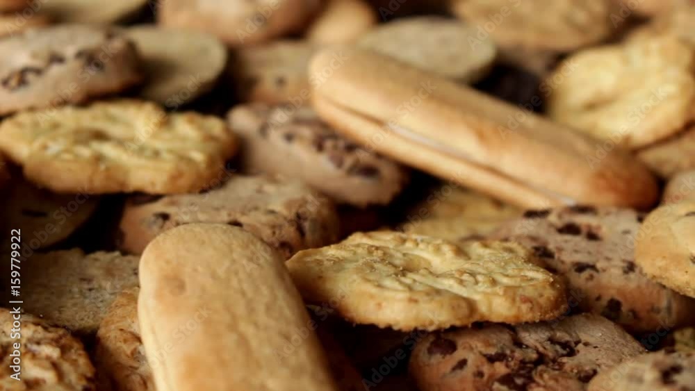 rotating cookies close rotating cookies close