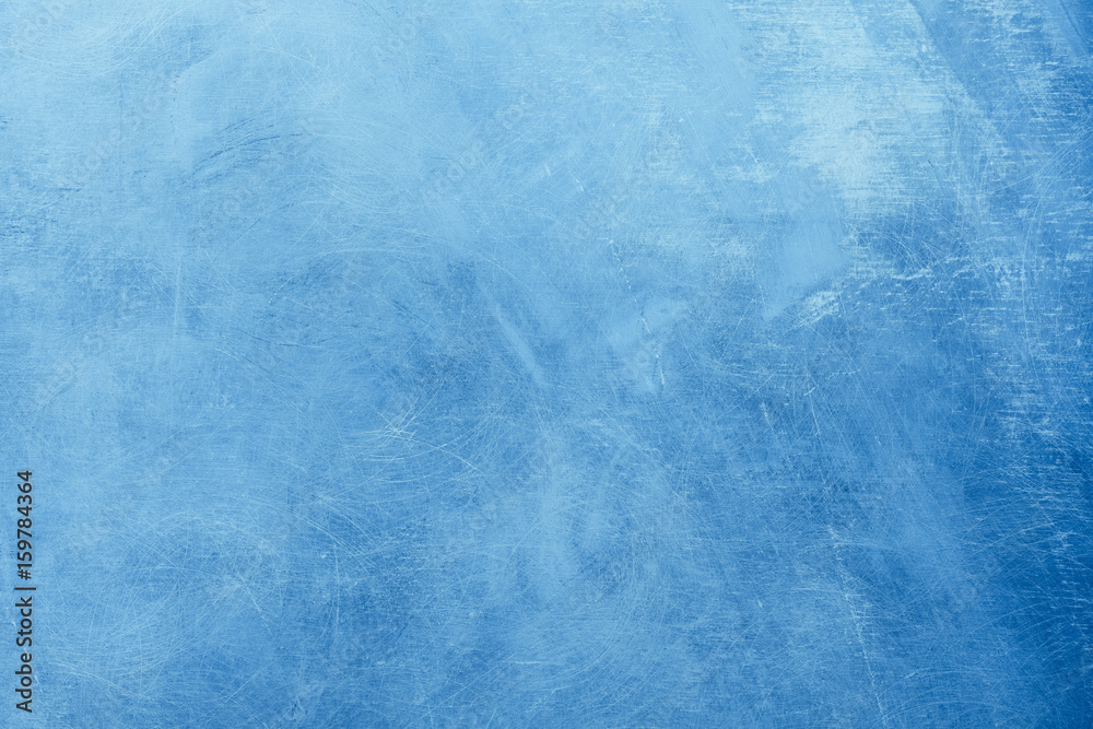 Abstract blue painting background - obrazy, fototapety, plakaty 