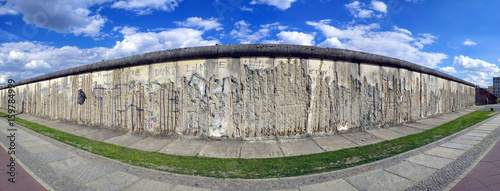 Canvas Print Berliner Mauer Panorama