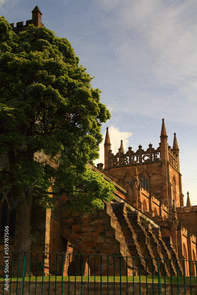 Dunfermline cathedral from abbey