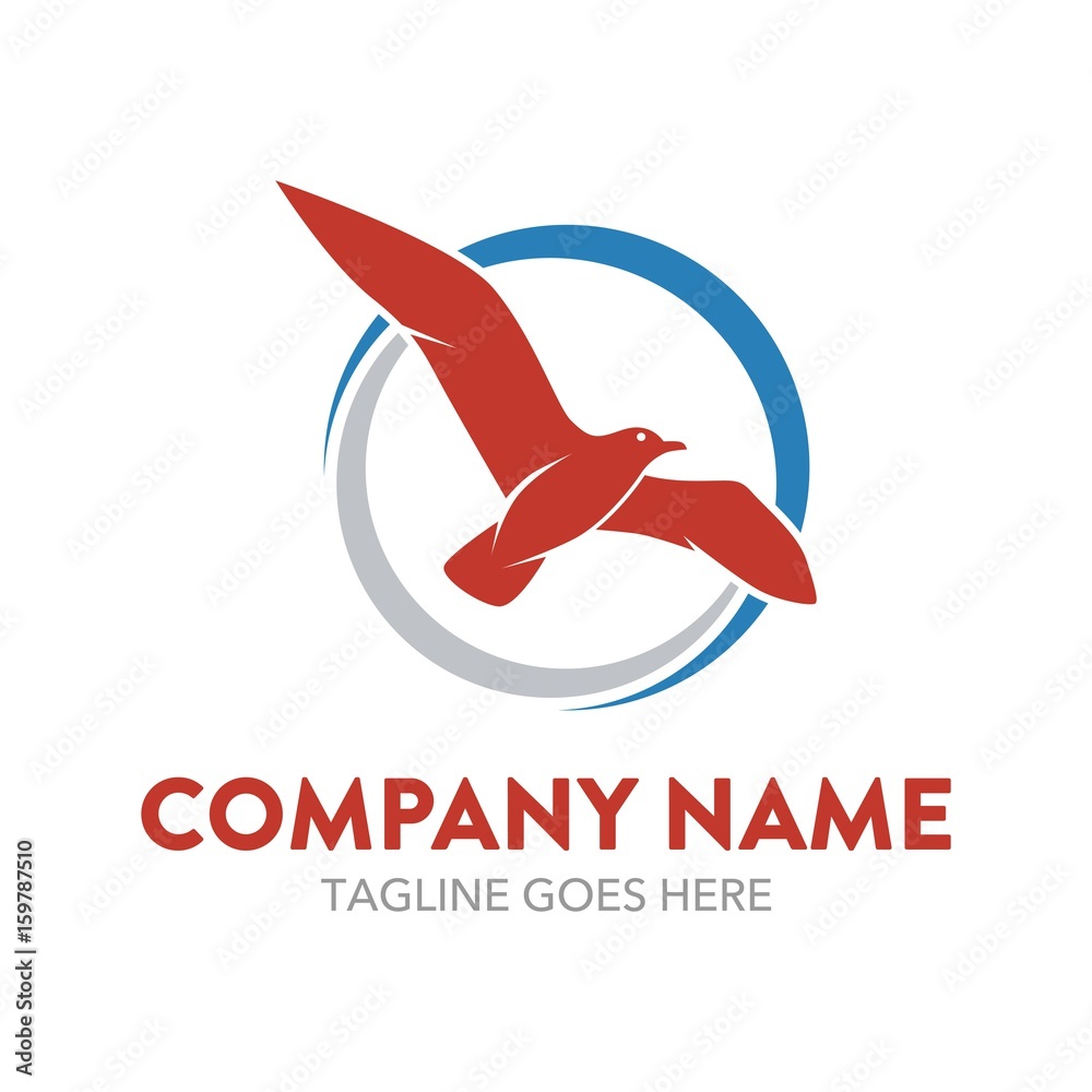 Obraz premium Seagul Logo