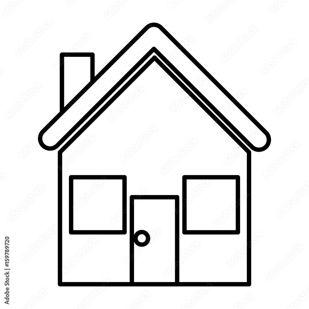 exterior house isolated icon vector illustration design exterior house isolated icon vector illustration design