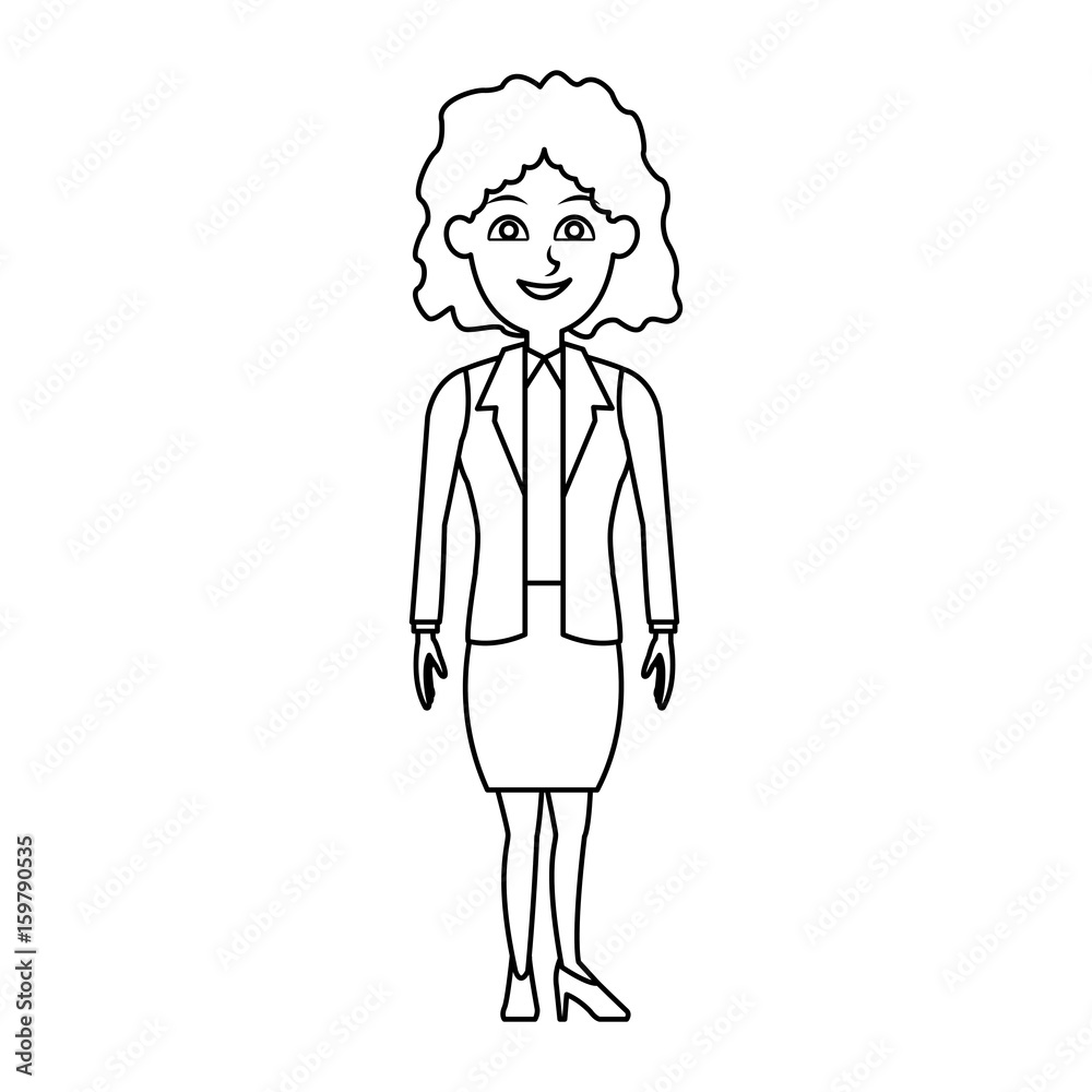 silhouette woman standing character image vector illustration silhouette woman standing character image vector illustration