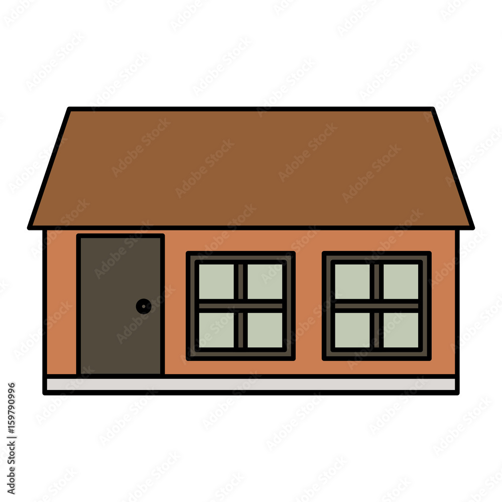 exterior house isolated icon vector illustration design exterior house isolated icon vector illustration design