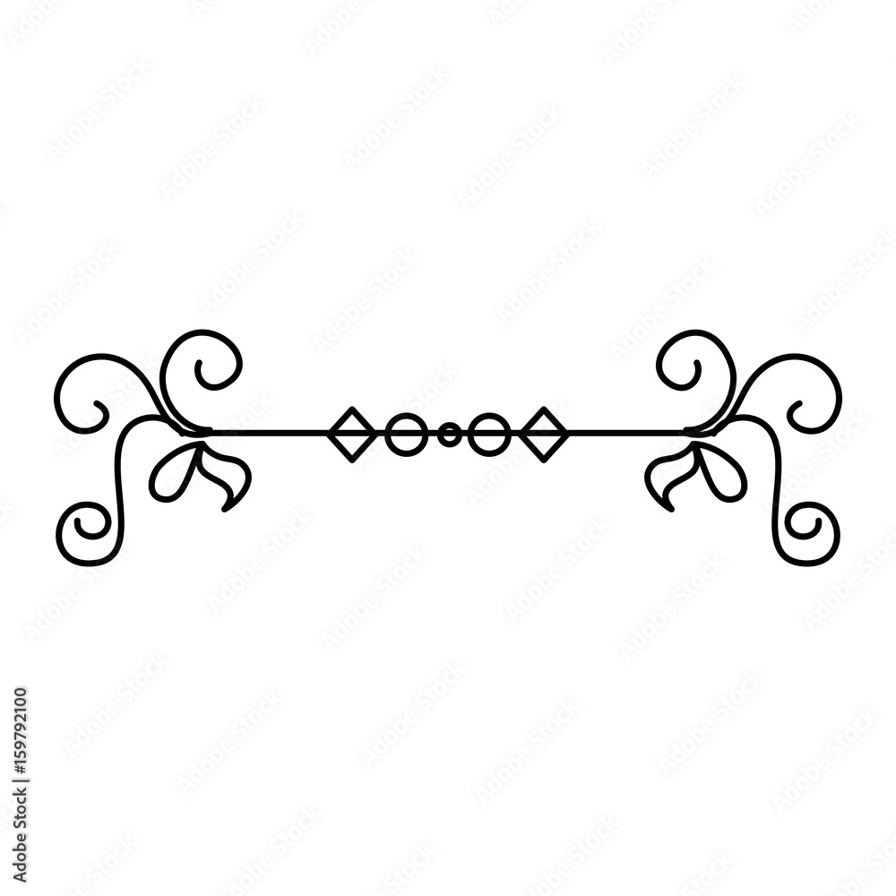 Elegant Victorian style design vector illustration design Elegant Victorian style design vector illustration design