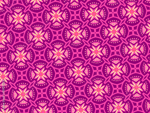 A hand drawing pattern made of pink tones.