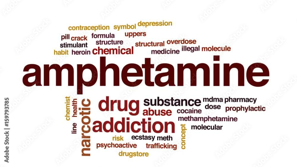 Amphetamine animated word cloud, text design animation. Amphetamine animated word cloud, text design animation.