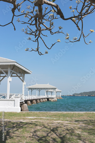 Asadang Bridge of Koh Si Chang important places and popular tourist destinations.