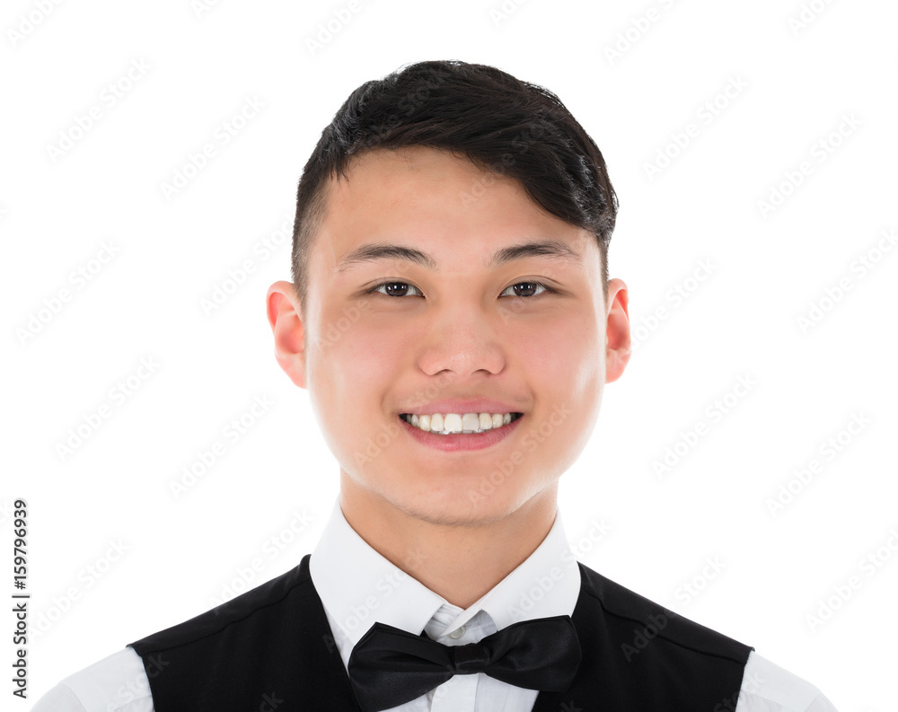 Portrait Of A Young Waiter Portrait Of A Young Waiter