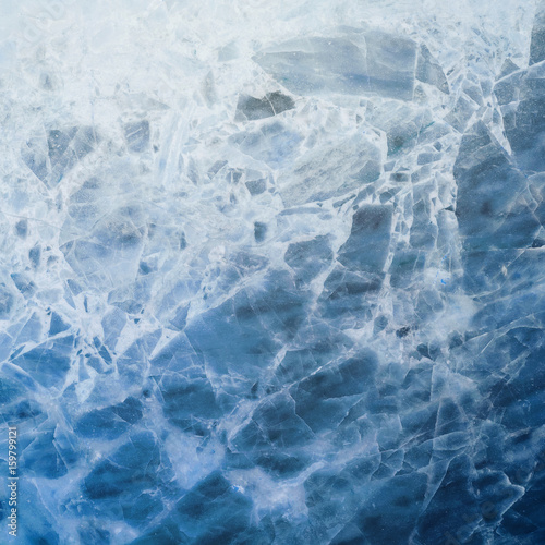 Closeup surface abstract marble pattern at the dark blue marble stone wall texture background