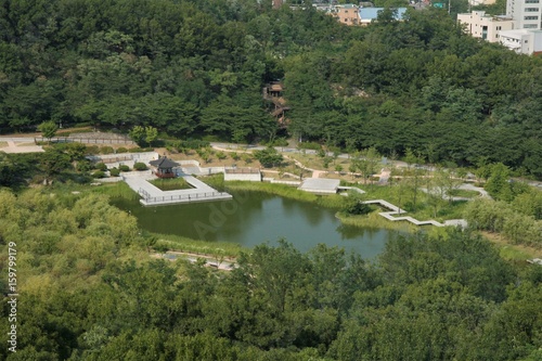 Wallpaper Mural Korea seoul city park
 Torontodigital.ca