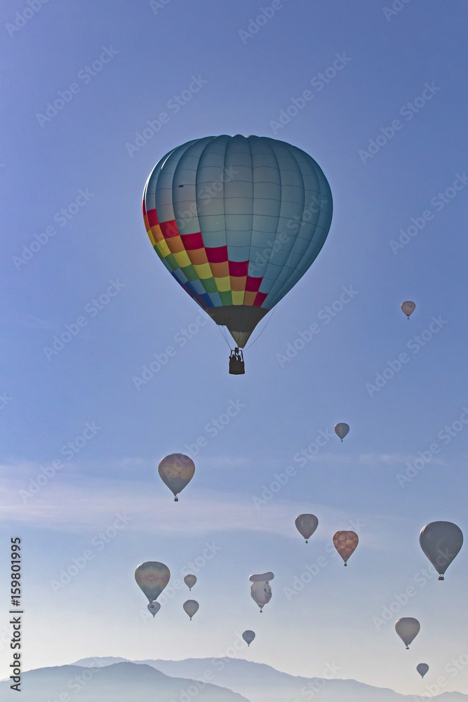 Balloons soar over California wine country during Hot Air Balloon Festival Balloons soar over California wine country during Hot Air Balloon Festival