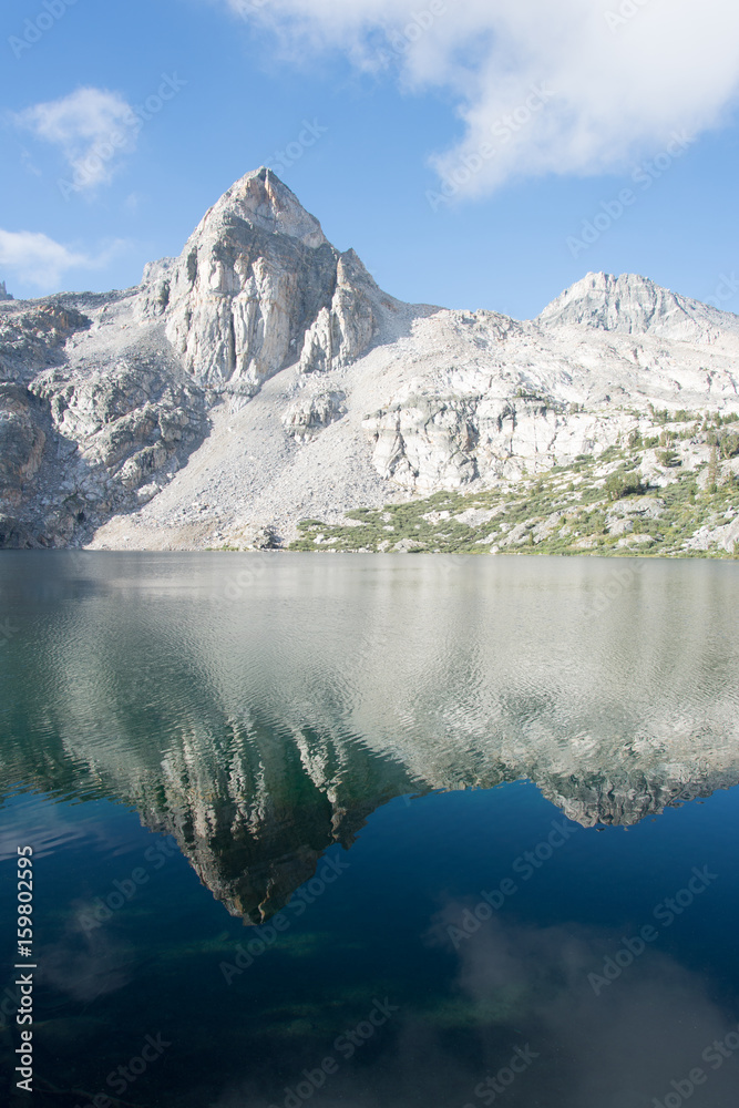 Fototapeta premium The Painted Lady at Rae Lakes in King's Canyon National Park