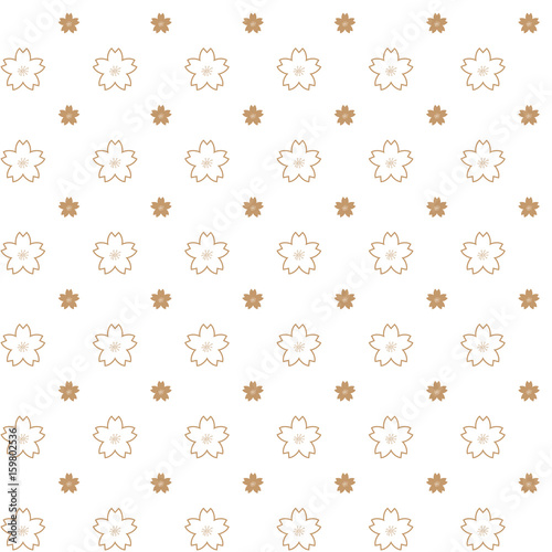 Sakura Flower pattern - Japanese style Background