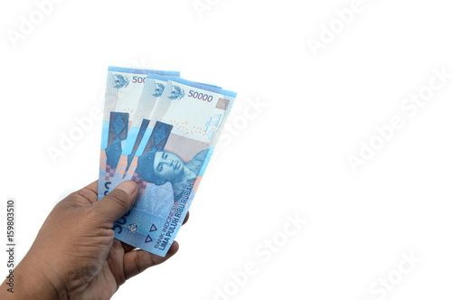 Indonesian paper money photo