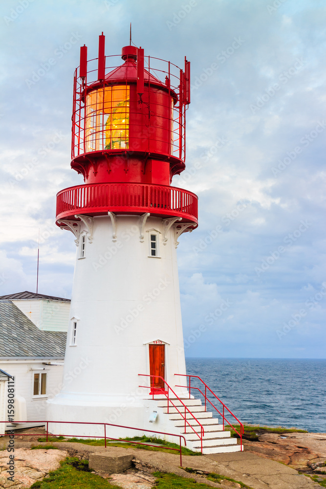 Lindesnes Lighthouse in Norway