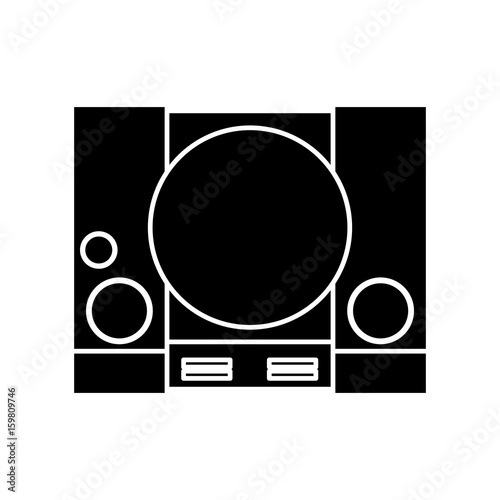 videogame console icon over white background vector illustration