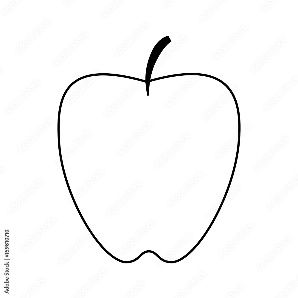 Apple fruit sweet design graphic icon vector illustration silhouette Apple fruit sweet design graphic icon vector illustration silhouette