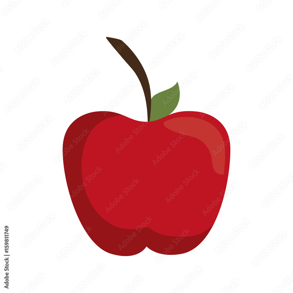 apple fruit icon over white background colorful design vector illustration apple fruit icon over white background colorful design vector illustration