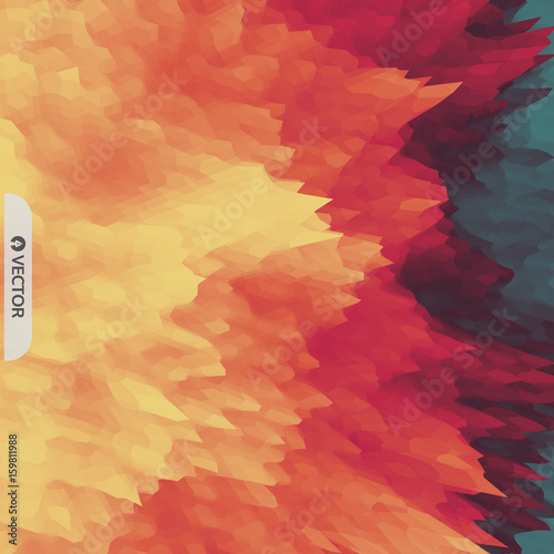 Lava. Abstract background. Modern pattern. Vector Illustration For Your Design.