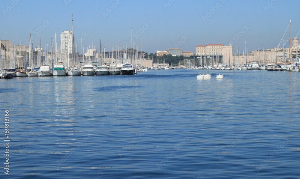 Marseille, Morgenstimmung am Alten Hafen