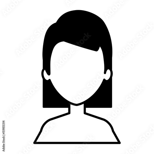 young man shirtless avatar character vector illustration design