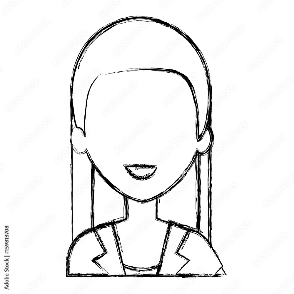 beautiful and young woman character vector illustration design beautiful and young woman character vector illustration design