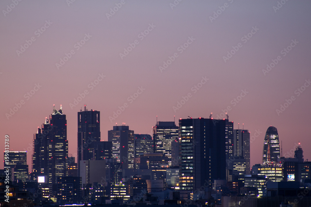 Obraz premium Those Evenings When Every Light Turns on