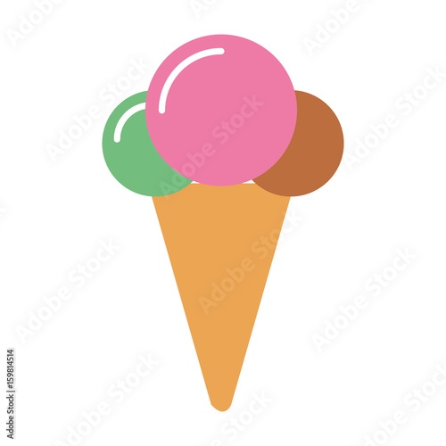 ice cream isolated icon vector illustration design