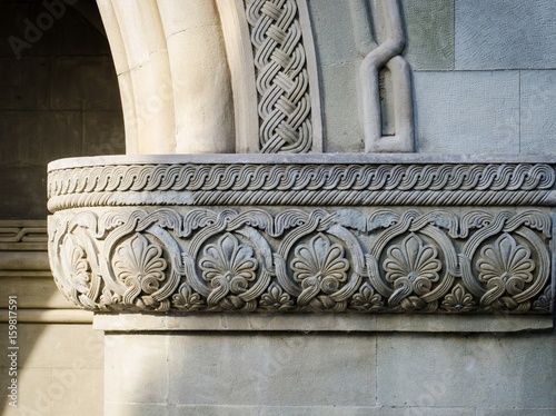 Ancient ornament on the wall