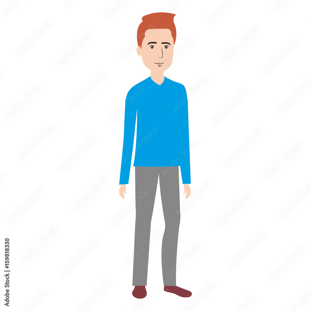 young man avatar character vector illustration design young man avatar character vector illustration design