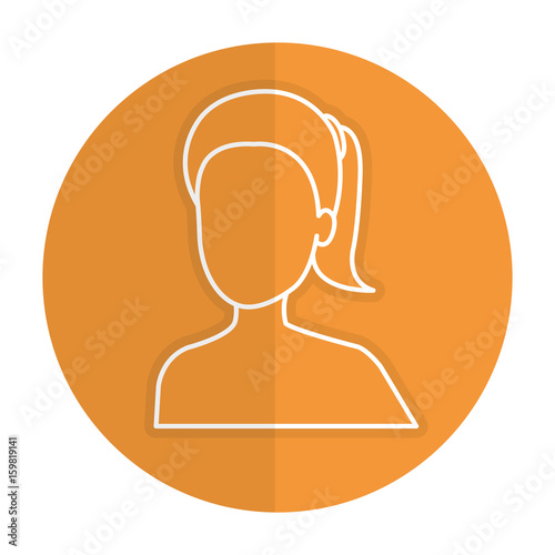 young man shirtless avatar character vector illustration design