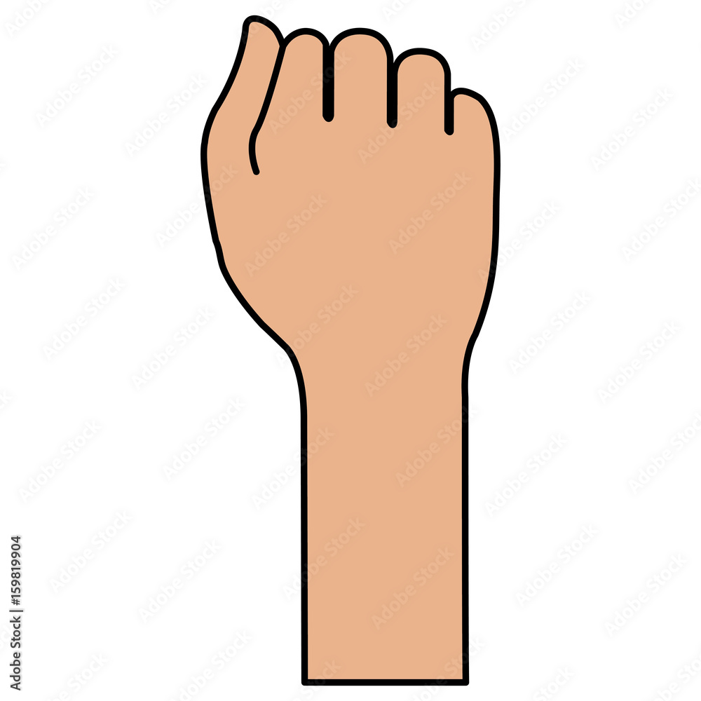 hand human fist icon vector illustration design hand human fist icon vector illustration design