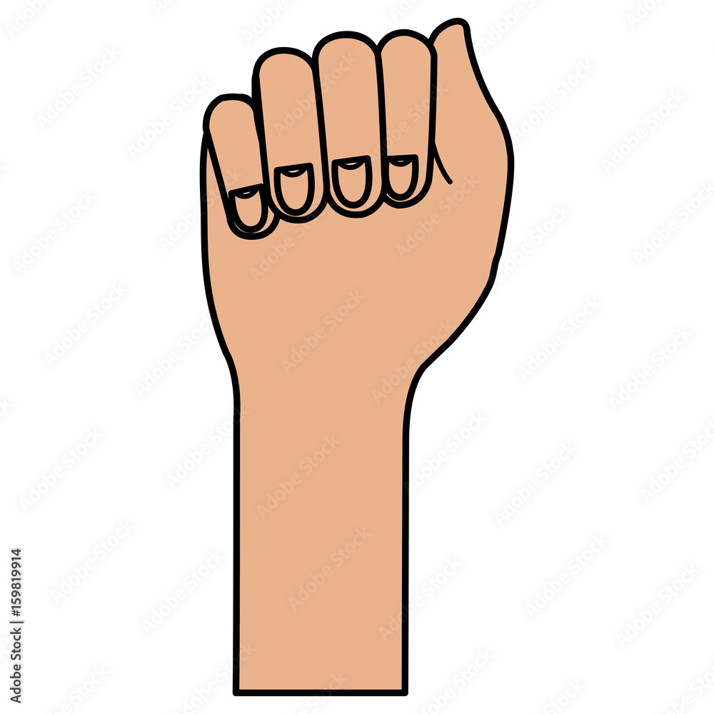hand human fist icon vector illustration design hand human fist icon vector illustration design