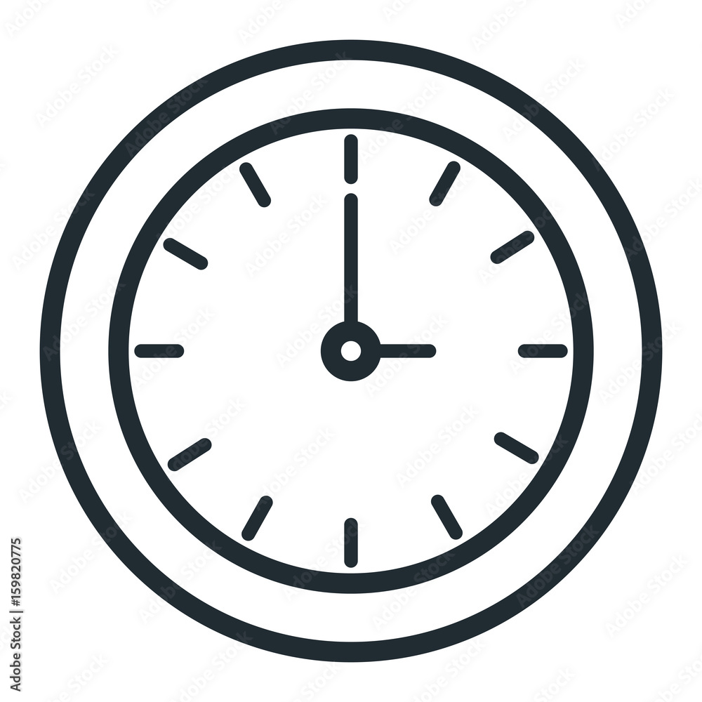 time clock isolated icon vector illustration design time clock isolated icon vector illustration design