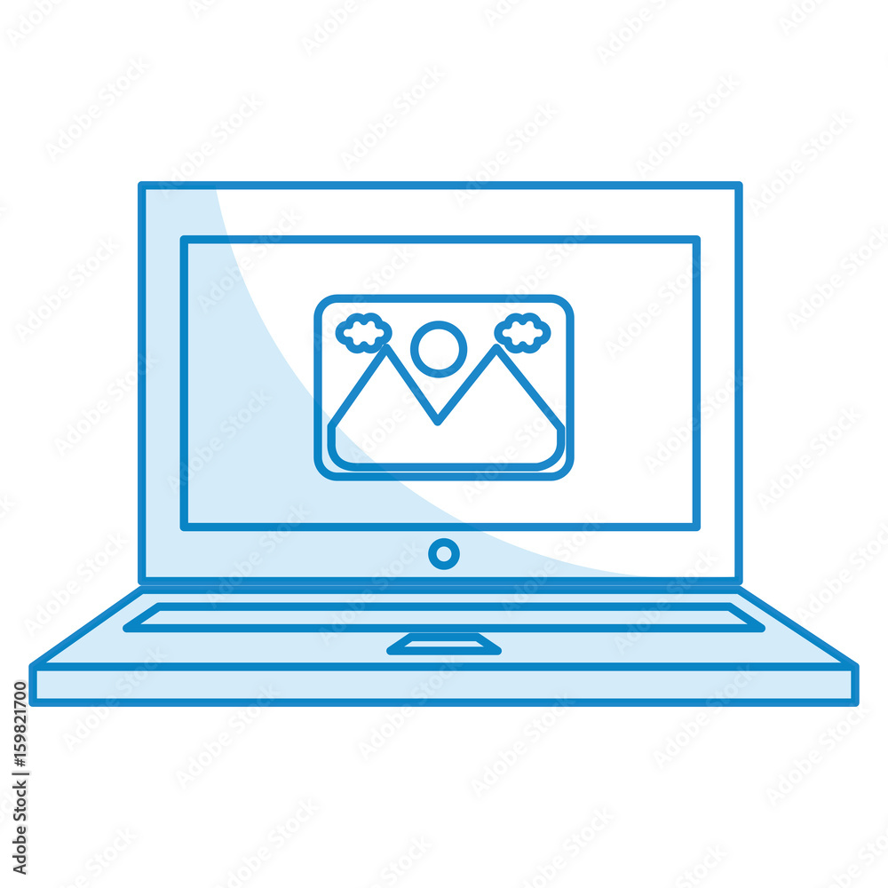 computer laptop isolated icon vector illustration design computer laptop isolated icon vector illustration design