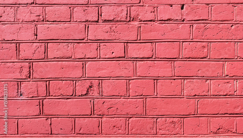 Old brick wall of pink color