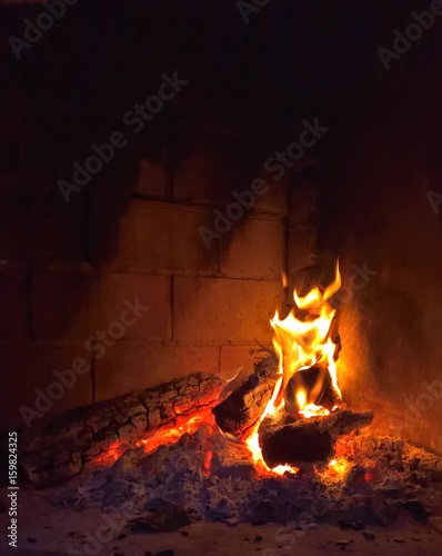 Feuer im Kamin