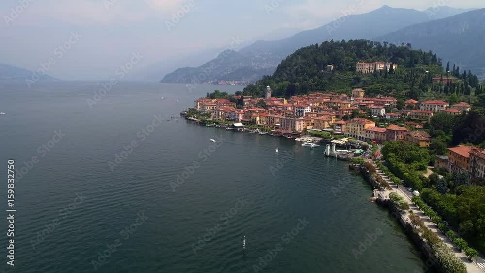 Aerial 4K - Bellagio - Lago di Como (IT) Aerial 4K - Bellagio - Lago di Como (IT)